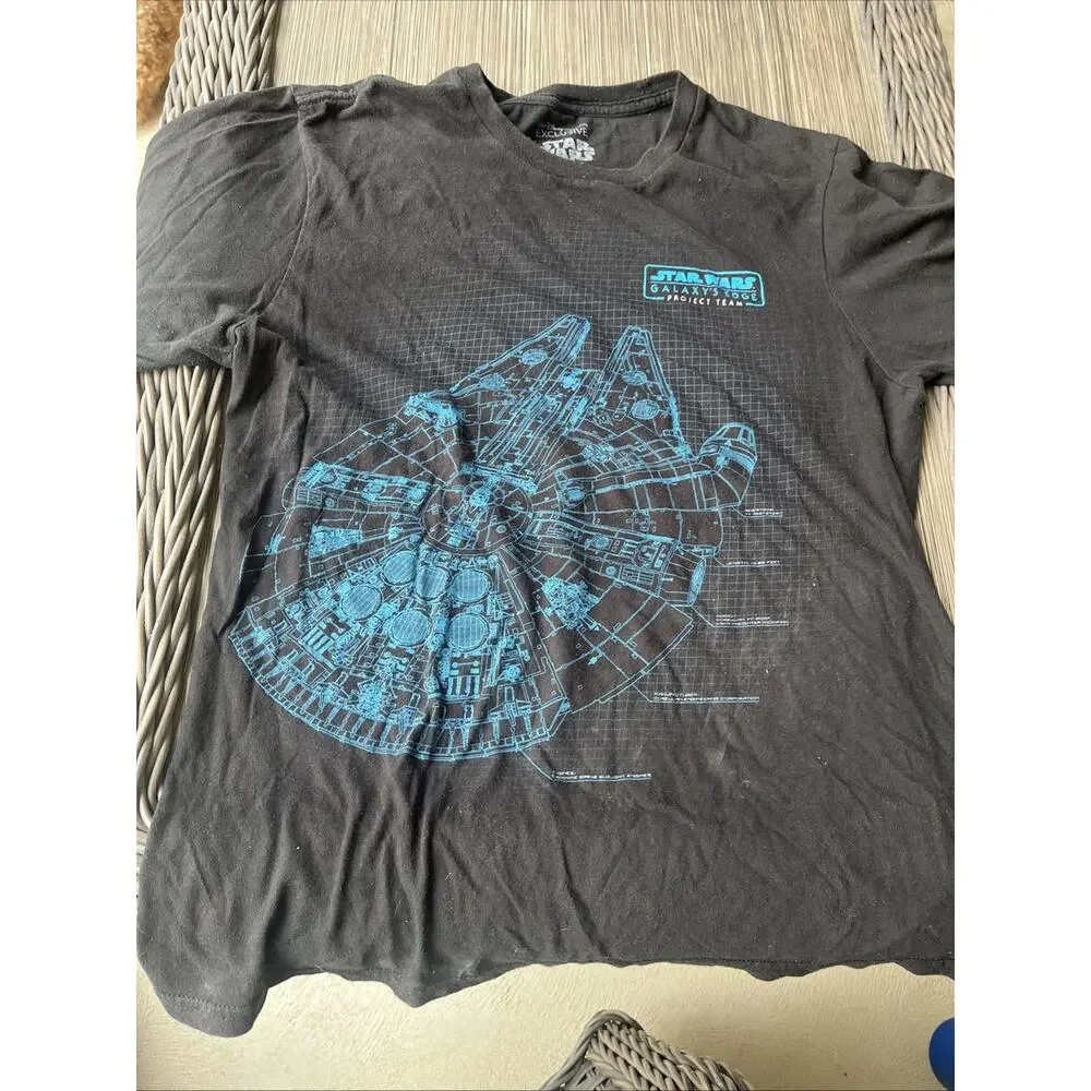 Star Wars Galaxy's Edge Imagineering Exclusive Project Team Shirt M Millennium